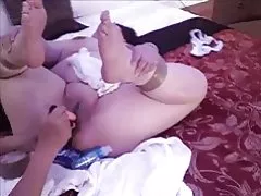 Takav amater azijski zrelo igračka igrati