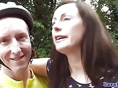 Euro engleski milf u čarape analni kurac